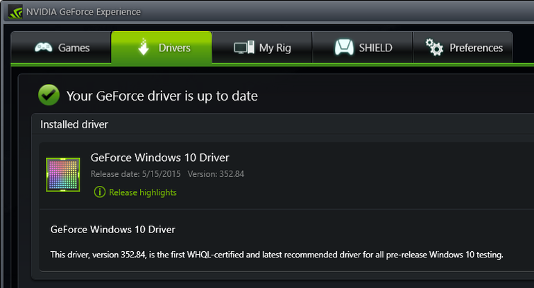 Nvidia display driver folder